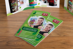 Буклет trifold