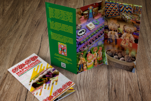 Буклет на две фальцовки (trifold)