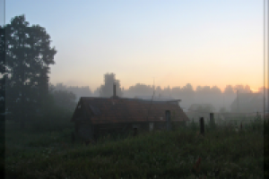 Утро в деревне