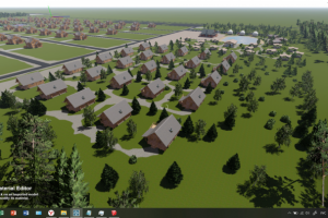 Концептуальный проект загородной базы отдыха