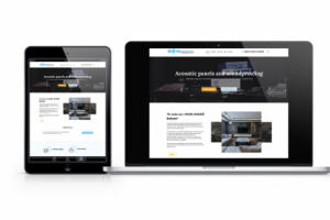 Дизайн интернет магазина для звуковых панелей