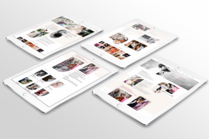 Сайт для стилиста. Франция