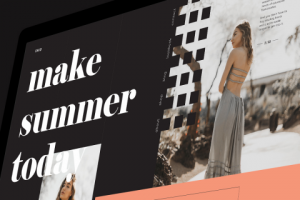 Концепция сайта по тематике "Мода"