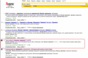 Бизнес тренинг в Яндексе