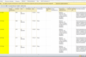 Наполнение характеристиками базы эксель