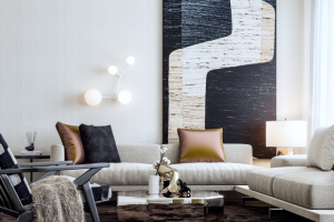 Интерьер кухни-гостиной в современном стиле