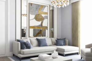 Дизайн квартиры в стиле современной классики