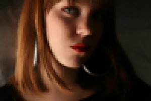 Съемка в студии. Портрет.