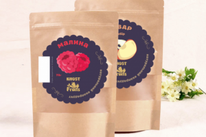 Серия наклеек сухофруктов