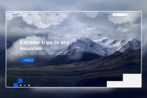 Arch.lab сайт туристической компании