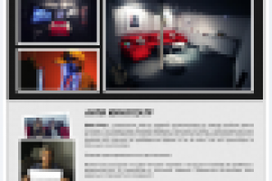 Дизайн страницы "АнтиКинотеатр Кино Хауз" (Внутренняя страница)