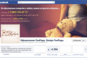 Дизайн страницы  "100 медведей" (Шапка)