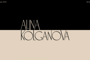 "ALINA KOLGANOVA" Inst. Logotype.