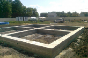 Ленточный фундамент