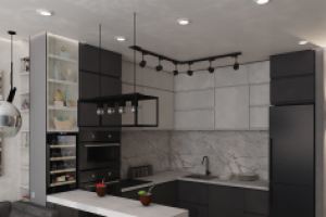 кухня-гостиная