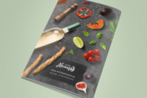 Разработка обложки меню.