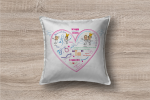 дизайн подушки