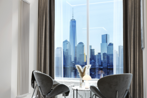 Визуализация зоны отдыха и столовой