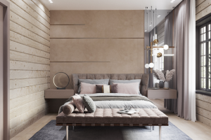 Гостевая спальня в загородном доме