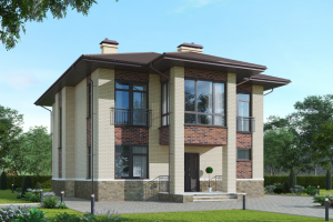 Визуализация загородного дома