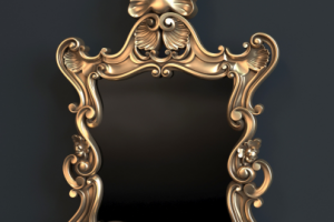 РАМА для зеркало 3Д Модель для ЧПУ станков