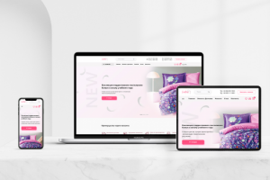 Адаптив для магазина постельного белья