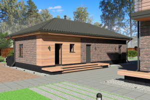 Проект комплекса частных жилых зданий