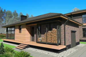 Проект комплекса частных жилых зданий