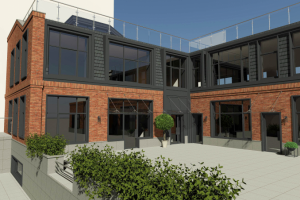 Реконструкция складских помещений в общественное здание