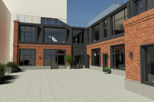 Реконструкция складских помещений под общественное здание