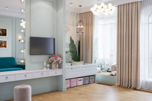 Дизайн интерьера детской девочки