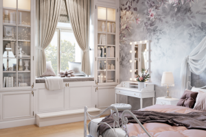 Дизайн интерьера детской девочки- подростка.