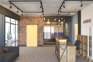 Концепция интерьера центра протезирования. СПБ. 2019г