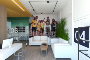 Концепция интерьера центра протезирования. СПБ. 2019г