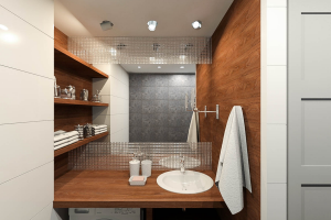 Дизайн -проект интерьера двухкомнатной квартиры .