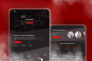 Дизайн Landing Page / Студия