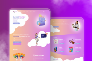 Дизайн Landing Page / Магазин