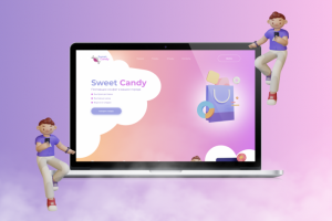 Дизайн интернет магазина / Sweet Candy