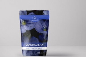 Дизайн упаковки семян льна