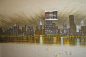 Стена 3 Аэрография, акрил.