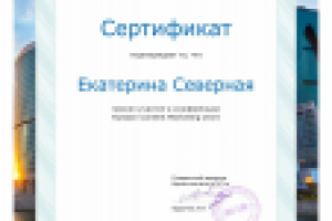 Сертификат конференции в Москве Russian Content Marketing-2015