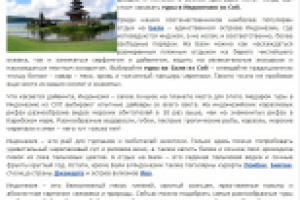 Индонезия - сео