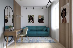 Дизайн-проект интерьера квартиры Калужская область, г. Людиново