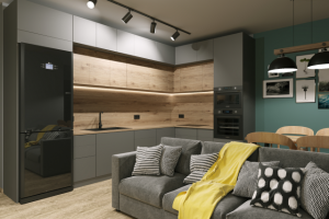 Дизайн-проект интерьера квартиры (Москва, ЖК Селигер Сити)