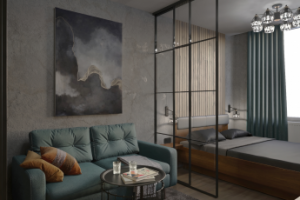 Дизайн-проект (квартира г. Санкт-Петербург, ЖК Нью Тайм)