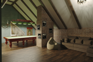 Дизайн-проект 3 этаж дома г. Климовск