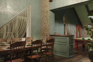 Дизайн-проект 3 этаж дома г. Климовск