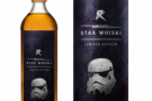 Этикетка и тубус для подарочного Виски в стиле "Звёздных войн 7"