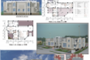 Проект 2-х этажного энергосберегающего комплекса