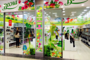 Сеть магазинов Весна (фото реализованного проекта)